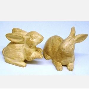 Target bullseye RESIN bunny's